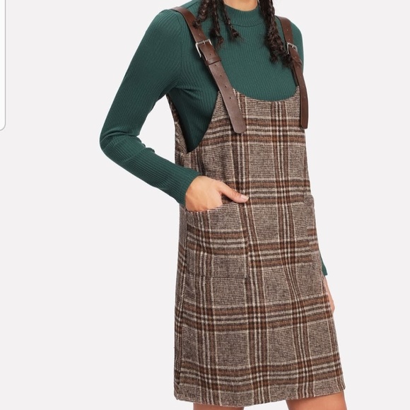 Only 2 left⏳Buckle Detail Overall Dress💞🦄 - Picture 4 of 7